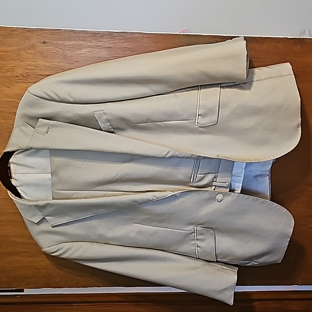 Made Cam Newton Mens Notch Lapel Flap Pocket 2 Button Career Dress Suit